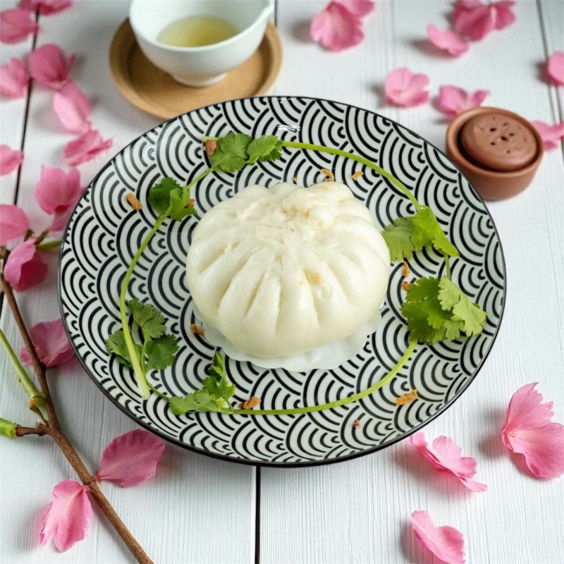 Bao tofu et champignons shiitake